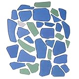 東京堂 フラワーデコレーション ブルーミックス 約1~6cm シーグラスXL FD005940-zzz 250g入