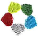 MINOハットお反射キーホルダー リフレクター 再帰反射素材PMMA 5色(5枚)セット超可愛い安全販促品 安全反射グッズ 通勤通学防災用品 高輝度プリズムレンズ型の反射板