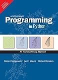 Cover of Introduction To Programming In Python: An Interdisciplinary Approach [Paperback] [Jan 01, 2015] Sedgewick Dondero