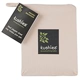 Kushies Organic Jersey Play Pen Fitted Sheet, Mocha by Kushies [並行輸入品]