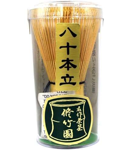 Amazon｜日本製 茶筅 数穂 茶道具 奈良 高山 伝統工芸士 竹茗堂