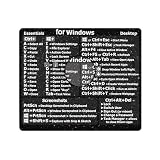 マウスパッド ショートカットキー マウスパッド マウスパッド - 拡張大型チートシートマウスパッドチートシートステッカー Word/クイック リファレンス ガイド キーボード ショートカット | PC リファレンス キーボード ショートカット PVC 装飾、ラップトップ キーボード ショートカット ステッカ