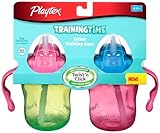 Playtex Training Time Straw Cups 6 Ounce 2 Count (Colors may vary) (Discontinued by Manufacturer) [並