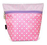 Pouche(ポーチェ) 消臭ポーチ おむつポーチ ドットストライプ (ピンク) TB0005AW