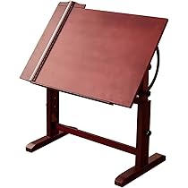 製図台、製図テーブル Amazon.co.jp: 製図机木製製図台 大人/アーティスト用製図テーブル