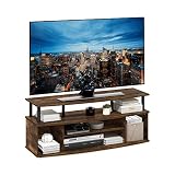 フリノ(Furinno) JAYA テレビ台 エンターテインメントセンター アンバーパイン/ブラック 55インチまで対応 【日本正規輸入品】