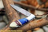 dkc-58-lg Little Jayダマスカス折りたたみポケットナイフ4 " Folded 7 " Long 4.7oz Oz高クラスLooks Incredible Feels Great in