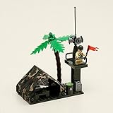 buyeonline Enlighten Carry Truck contained Military Vehicle戦闘ゾーンシリーズブロック玩具