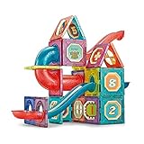 70pcs 磁気おもちゃ| マグネットブロック| マグネットおもちゃ| 磁石ブロック| スロープおもちゃ| コンストラクト| 子供 磁石玩具