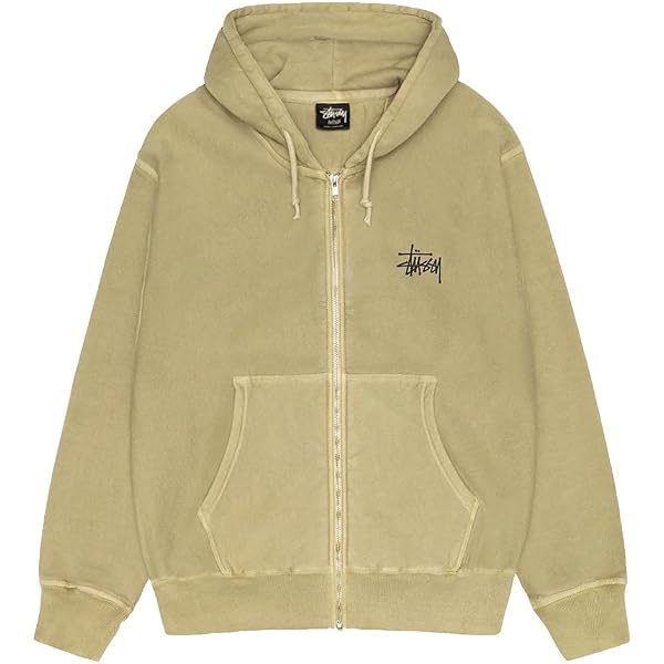 Amazon.co.jp: Stussy BORN X RAISED LOGO Zip HOODIE Zip Up
