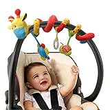 Wishtime ベッドおもちゃ ベッドハンギング 装飾おもちゃ ベビーベッド ベビーカー玩具 ラトル 0歳から 知育玩具