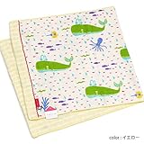 今治タオル フェイスタオル クジラ (イエロー)