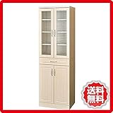 カップボード 高さ180センチ ホワイトナチュラル 木製 sa-pas180-60g