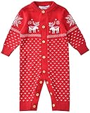 ZOEREA(ゾエレア)　セーター子供　ニットセーターキッズ　ベビー長袖ロンパース　女の子用　男の子用　カバーオール　ベビー　ニットジャケット　クリスマス服　七五三　誕生日　結婚式　記念日　出産祝い　