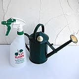 ホーズ（Haws）のじょうろ ヘリテイジカン 1リットル とプラスプレー0.6リットルセット ノーブランド品