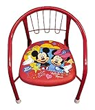 【DISNEY】ディズニー ベビー チェア + ミニタオル セット 豆イス ミッキー ミニー トイストーリー (ミッキー)