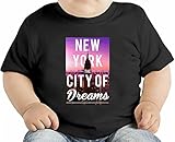 New York The City Of Dreams オーガニックベビーTシャツ 12 - 18 Months