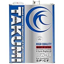 Amazon | TAKUMIモーターオイル エンジンオイル 10W-40 SP/CF 4L