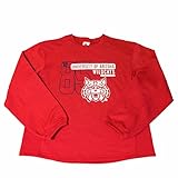 Arizona Wildcats BadgerスポーツユースレッドLSクルーネックプルオーバースウェットシャツ( M )