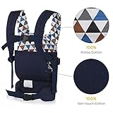 (B - Blue) - GAGAKU Doll Carrier Front and Back Soft Cotton for Kids Boys Girls over 18 Months - FOX