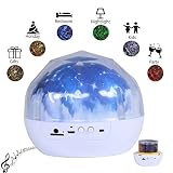 コスモスプロジェクタSky Nightランプスタープロジェクターライト回転ベビーギフトLED Nursery Moon Starry Romantic Starlight 360度リラックス寝室癒し 