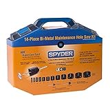 Spyder 600806 Bi-Metal Rapid Core Eject Maintenance Hole Saw Kit 14-Piece [並行輸入品]