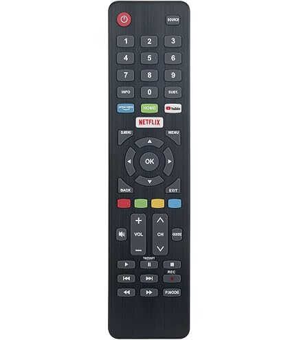Telecomando Ricambio REM9095 Per TV Linsar | LS82UHDSM20 E Version 4 | Pronto All'Uso