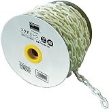 TRUSCO プラチェーン 6MMX50M 白 TPC6W50