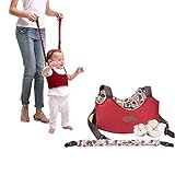 Casa Mall Baby Walker Infant Toddler Helper Safety Harnesses Learning Assistant (Red) by CASA MALL
