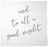 モダンバーラップ Modern Burlap おくるみ 1枚 オーガニック コットン モスリン スワドル ブランケット and to all a good night
