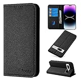 Torske Google Pixel 7a ケース 手帳型 ピクセル7a ケース 手帳型 内蔵マグネット式 ピクセル7a 手帳型ケース ぐーくるぴくせる7a スマホケース 手帳型 ピクセル7a カバー カード入れ 防塵 上質 やさしく手触りが快適 おしゃれ シンプル Pixel7a ケース グーグル ピクセル 7a ケース 6.1インチ対応 携帯カバー - ブラック