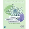 Primary and Middle Years Mathematics (Book) : Van de Walle, John, Karp ...