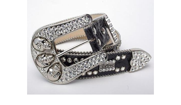 bb simon belt skull