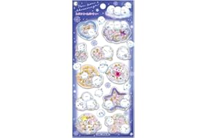 カミオジャパン ステッカー スパンコールパーティーステッカー ぽんぽんシマエナガ 230555