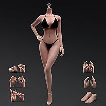 1/6 美人　フィギュア Big バスト　素体　ペール ヘッド　服付き Amazon | AIEK TBLeague 2020年 1/6フィギュア 少女 素体
