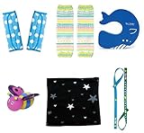 ラヴィギフト6点セットベルトカバー ブルー マシュマロ クジラ 昆虫B 腹巻シルバー ホルダーGW lv-g09‐61