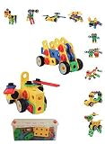 Build & Imagine Creative Builder Blocks 120 Piece Set In A Large Storage Container [並行輸入品]