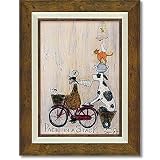 サムトフト パック イン スタック Sam Toft Gel加工 絵画 インテリア 壁掛け 絵画 額入り イギリス作家