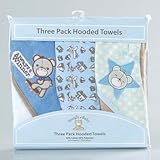 Snugly Baby 3 Pack Hooded Towels for Boys by Snugly Baby [並行輸入品]