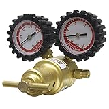 Uniweld RMC100 Centurion Series Acetylene Regulator with "A" Outlet Connection and 200 CGA Inlet [並行