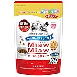 ミャウミャウ (MiawMiaw) カリカリ 小粒タイプ まぐろ味 1.08kg キャットフード