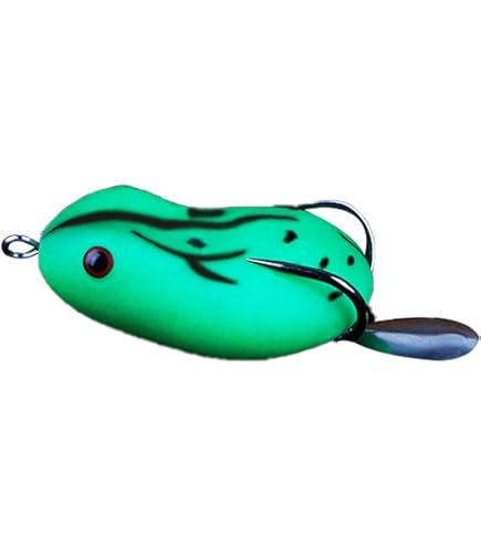 Amazon.co.jp: フロッグルアー トップウォーターフィッシングプロペラ