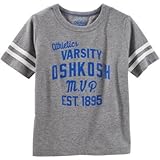 オシュコシュ OSHKOSH/ バーシティロゴティ ヘザー トップス半袖Tシャツ 8歳【並行輸入】
