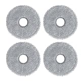 モップパッド ルンバ Roomba Plus 405 Combo / 505 Combo 対応 DualClean モップパッド 洗濯可能 定期交換部品 互換品 マイクロファイバーモップパッド (4枚入り)