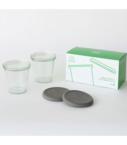 Amazon｜WECK Mold Shape ガラスキャニスター 500ml WE-742 プラカバー