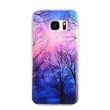 Samsung Galaxy S7 Edge ケース カバー UNEXTATI 高品質 超薄型 高級 TPU 保護カバー 液晶保護 衝撃吸収 全面保護 耐汚れ 柔軟 脱着簡単 落下防止 防塵 耐久 透