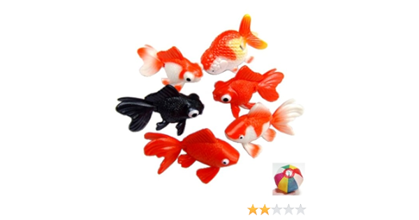 Amazon 縁日すくい すくって リアル金魚コレクション 50個入り お楽しみグッズ 紙風船 付きセット おもちゃ ホビー 縁日用品 おもちゃ