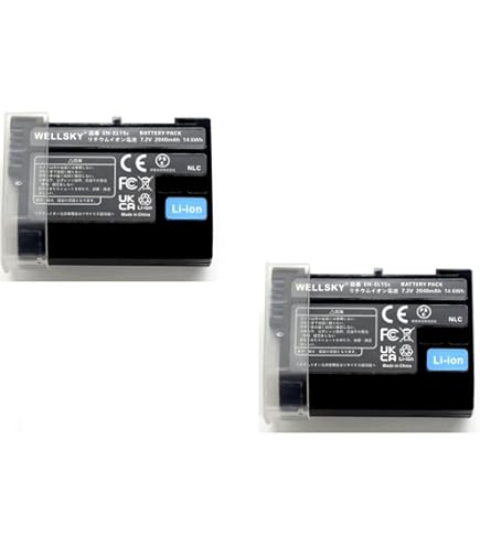 Amazon | Nikon Z50 Z30 Zfc用 EN-EL25a Li-ionリチャージャブル