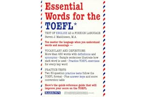 Essential Words for the Toefl