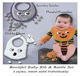 Grasslands Road Halloween Bootiful Baby Bib and Rattle Gift Set by Grasslands Road [並行輸入品]